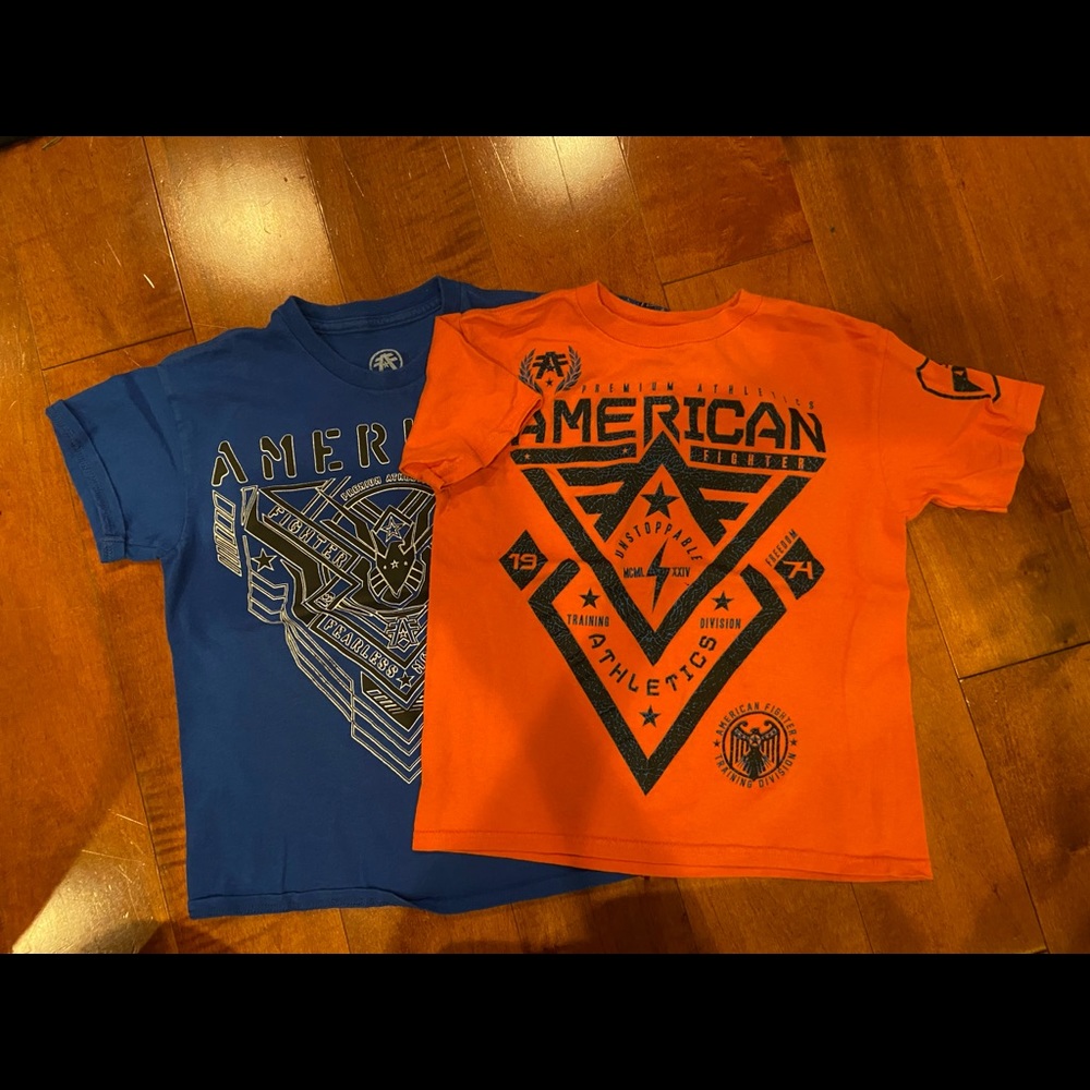 American Fighter boys t-shirts and long sleeve